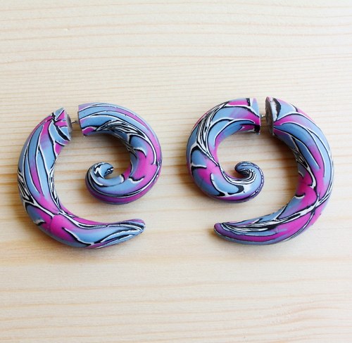 vzorované falešné roztahováky