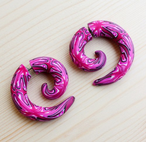 vzorované falešné roztahováky