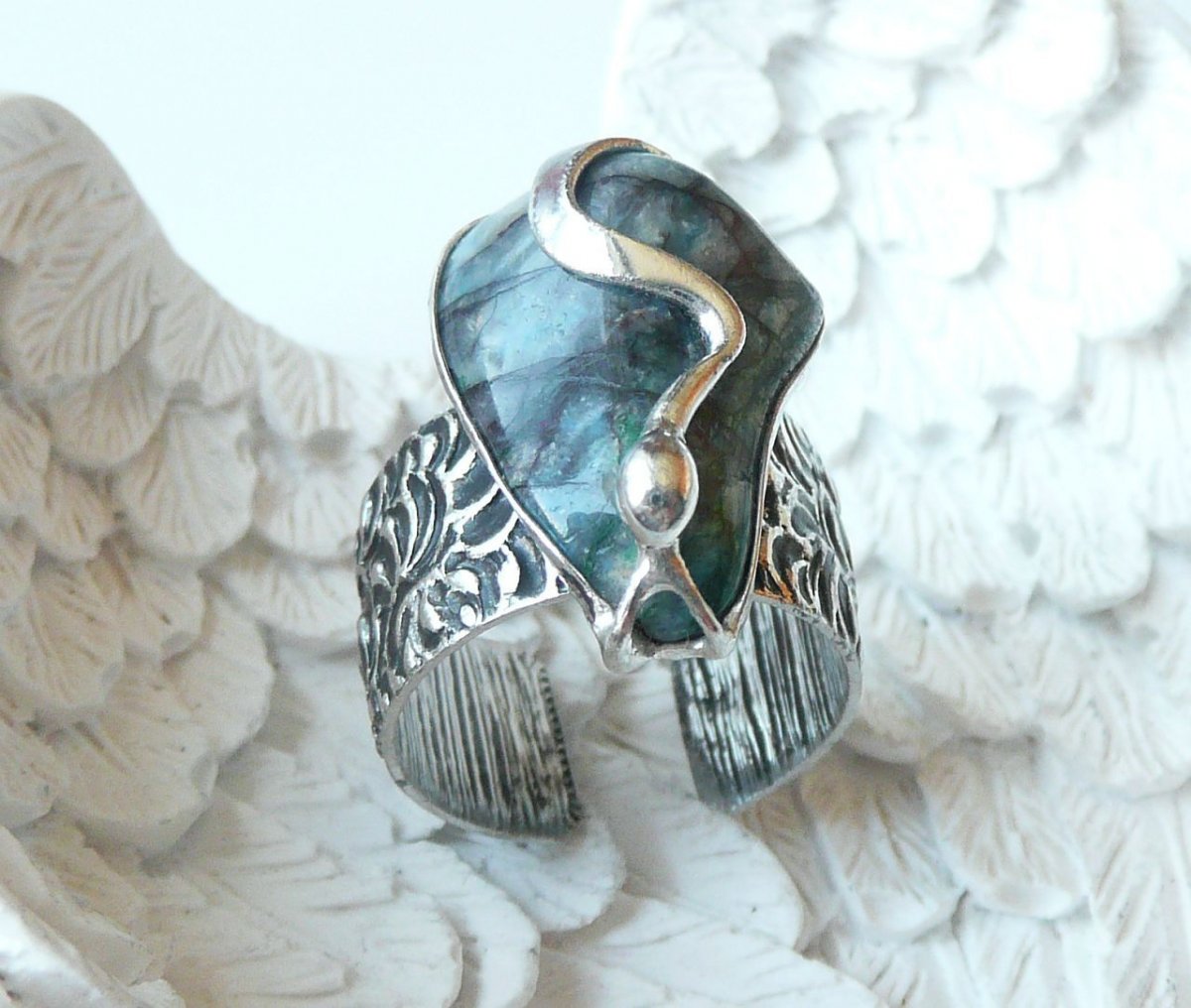 Hadí prsten .. ( chryzokol )