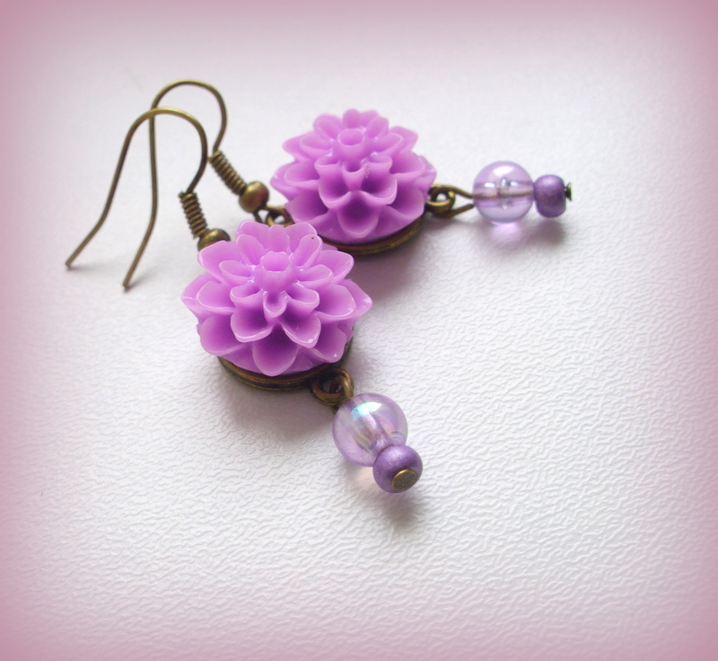 Rozkvetlé náušnice