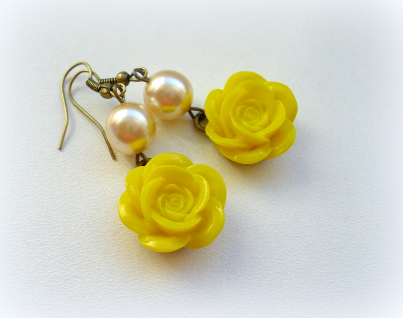 Rozkvetlé náušnice