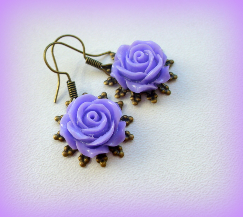 Rozkvetlé náušnice