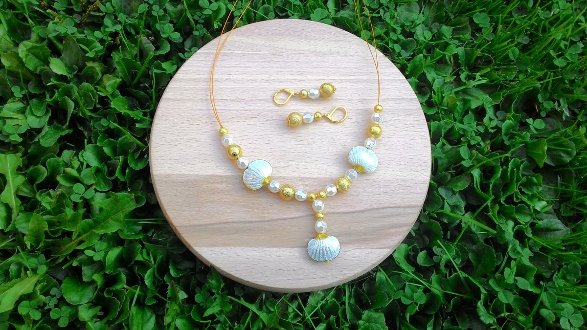 Sada cloisonne výlov mušlí (1110/15)