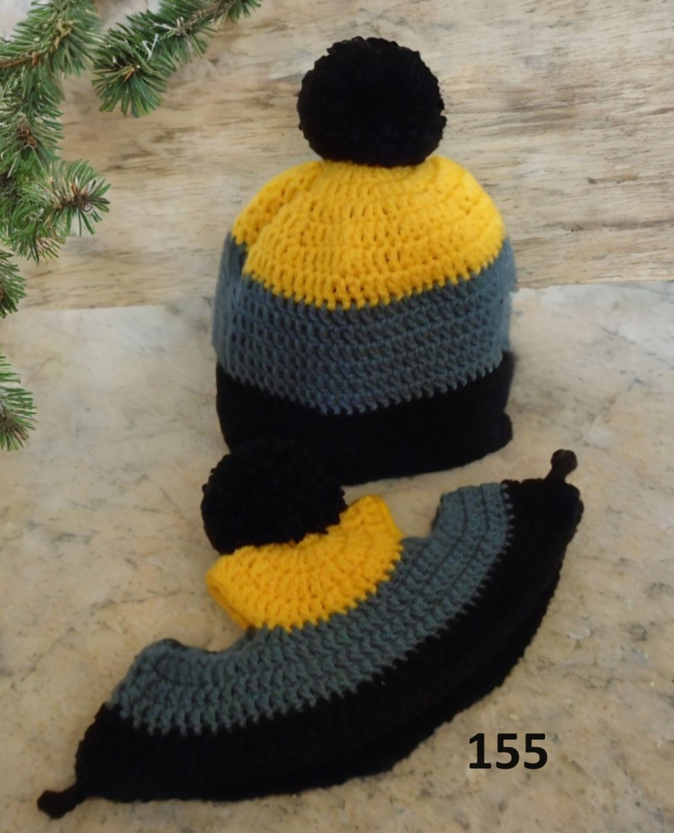 Háčkovaný set pro koně a jezdce