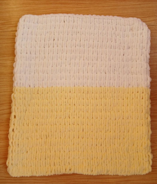 Měkká pletená deka puffy AKCE