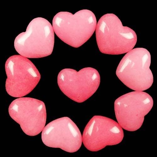 Kabošon Srdíčko 18mm - Rodochrozit