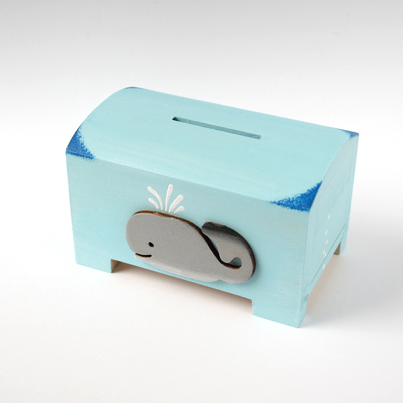 Pokladnička s velryou 