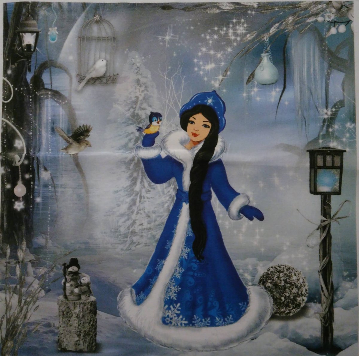 BAVLNĚNÝ PANEL 35 x 35 cm PVALP10