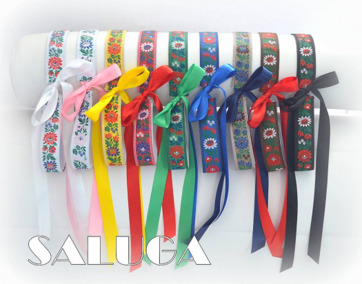 Folklorní opasek - dámský - folk - lidový
