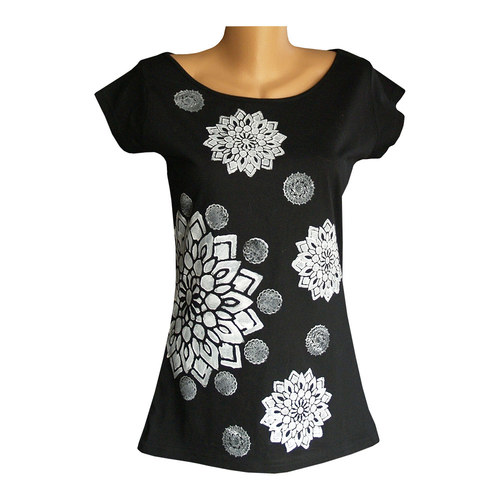 Dámské tričko černé velikost na přání