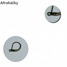 Afroháčky - 2 páry - staromosaz