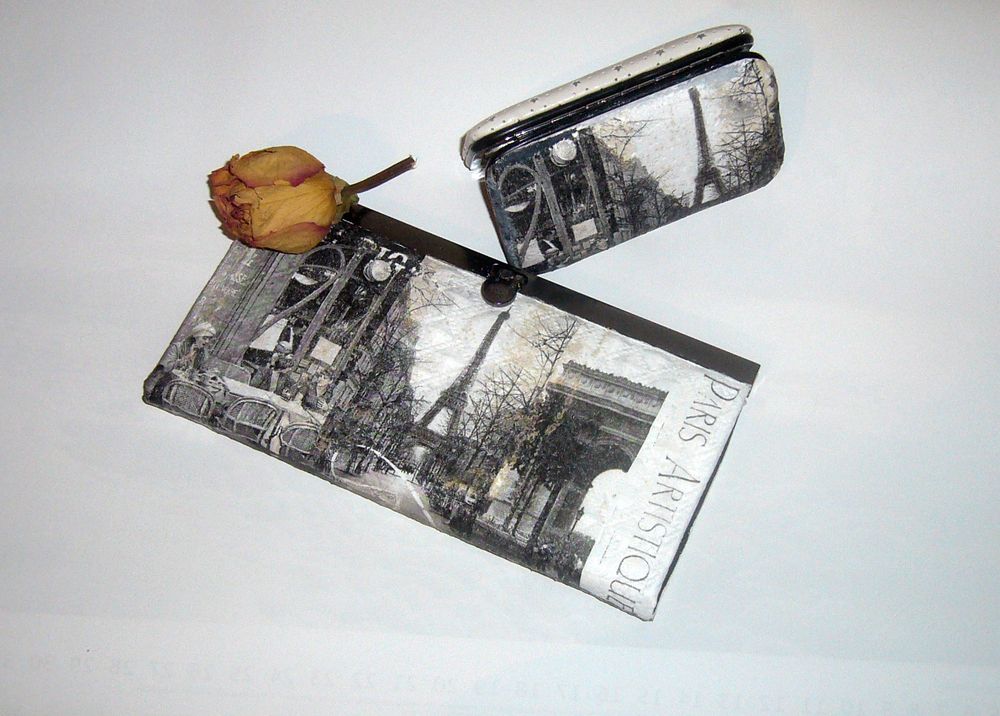 Sada Francie (manikúra + peněženka)