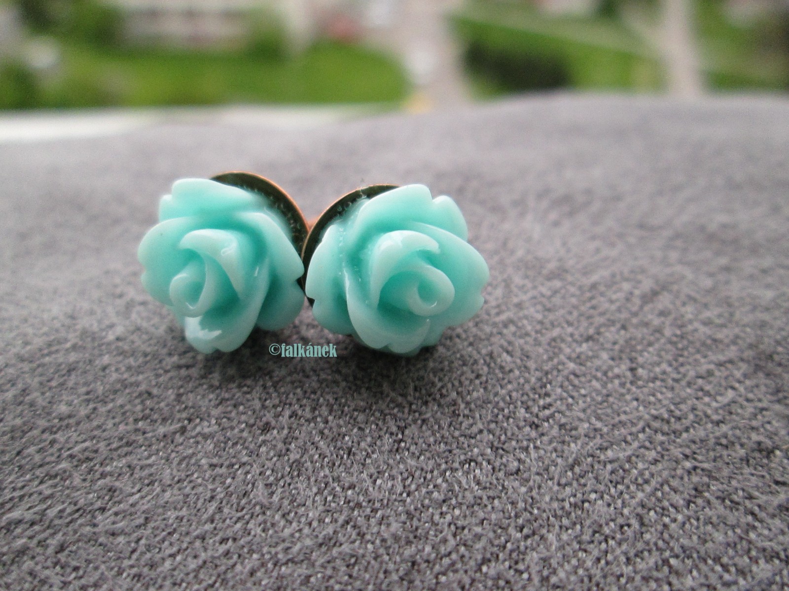 Fleur - pecičkové náušnice