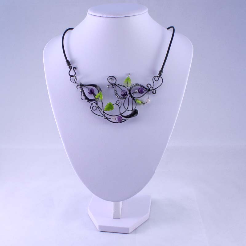 V zahradě tulipánů....ametyst,růženín