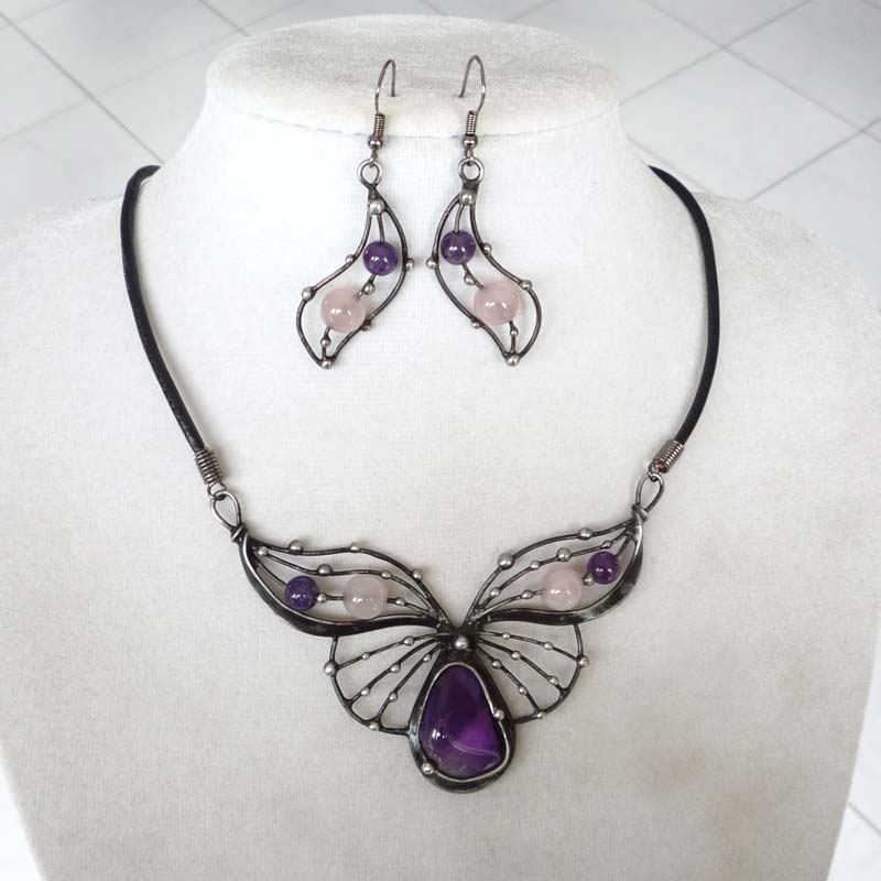 V květu - ametrín,ametyst + růženín