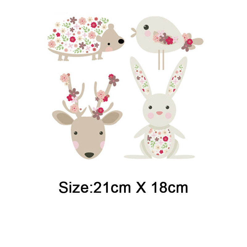 Nažehlovací aplikace 21x18cm (4ks)