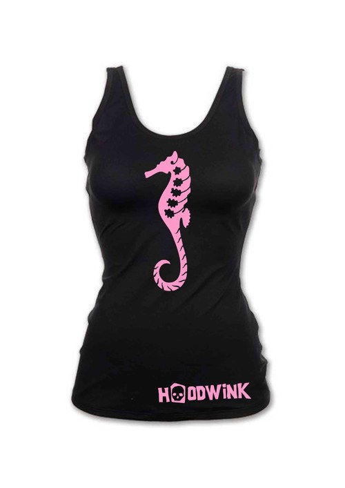 Mořský koník růžový (dámské tílko)