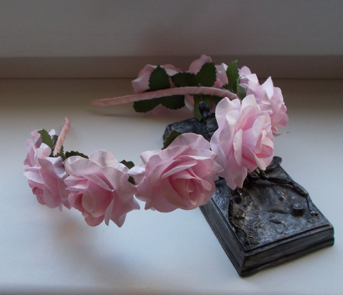 květinová čelenka