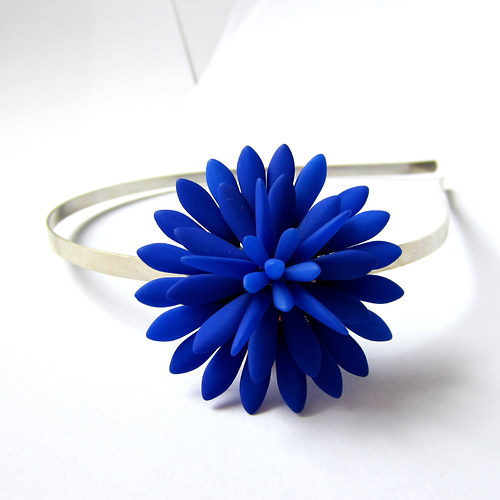 Svítící čelenka-tmavě modrá