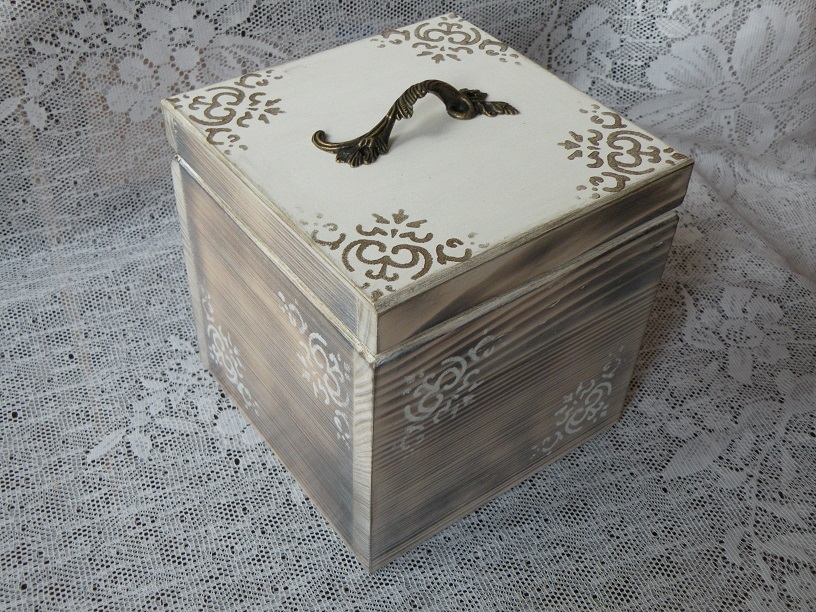 Svatební, dárková originální krabička, šperkovnice 