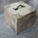 Svatební, dárková originální krabička, šperkovnice 