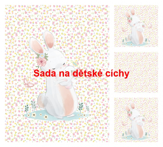 Autorská sada bavlněných panelů na peřinku č.35