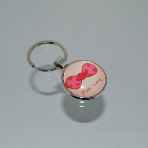 Přívěsek na klíče - mašlička (3897)