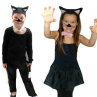 kočka-maska převlek na karnevaly  4-7let