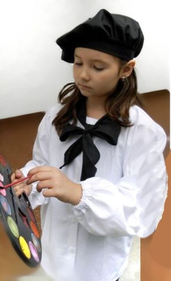 MALÍŘ KOŠILE-maska,převlek-134 vel.