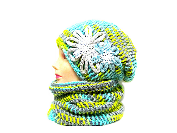 LNA / ALPAKA- RUČNĚ BARVENÁ