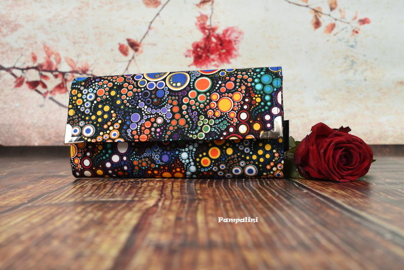 Velká peněženka - Bublinky