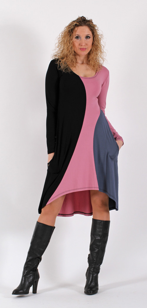 Šaty se zvonovou sukní - krátké