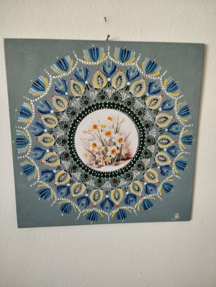 Mandala Jarní probuzení