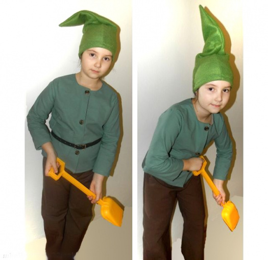 dětská trpasličí čepice