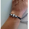 Náramek Shamballa s korálky