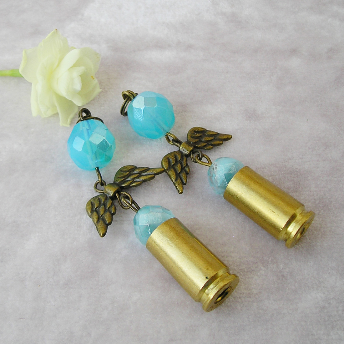 přívěsek anděl z nábojnice