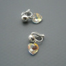 Swarovski crystal srdíčko s barevným odleskem