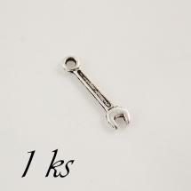 Klasický montérský klíč, stříbrná barva (02 0198)