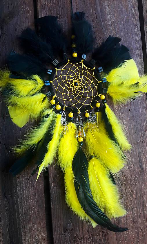 Lapač snov -Indiánske Slnko -Citrín