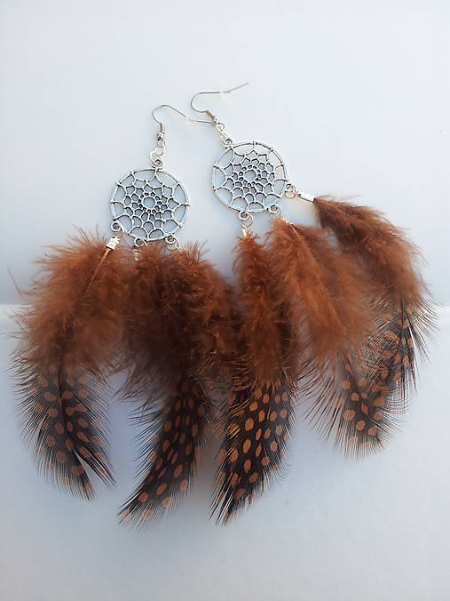 Náušnice lapač snů