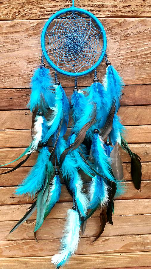 Lapač snů  -  tyrkys