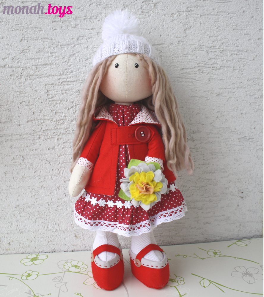 Látková bábika Lola