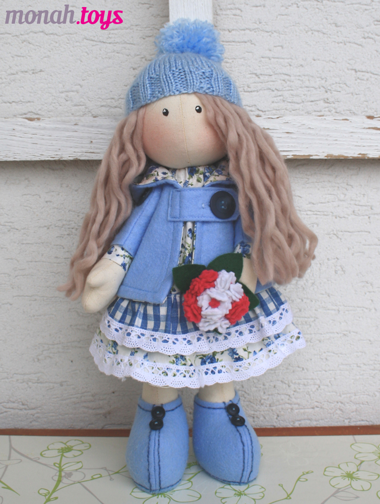 Látková bábika Mia