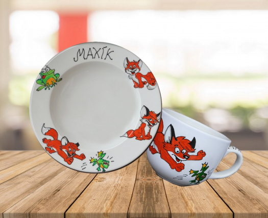 Talíř mělký standard - lišák