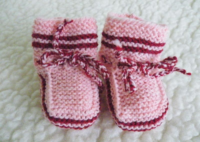 dětské bačkůrky červeno-růžové