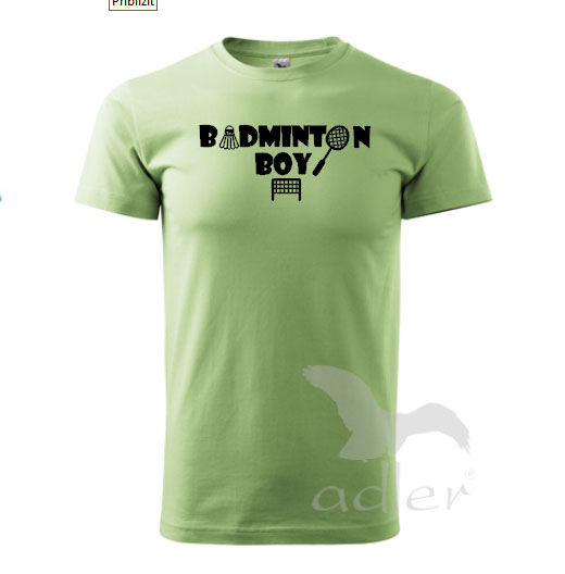 Badminton boy