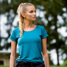 Bambusové triko AGNES jade green