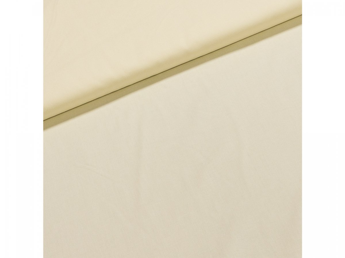 Bavlněná látka metráž JI - krémová - š. 150 cm