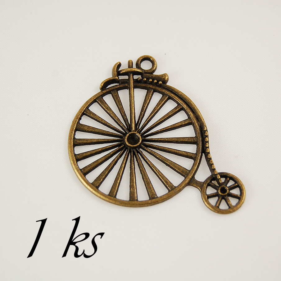 Velocipéd, bronzová barva (02 0812)