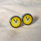 Hodiny ve žlutém - puzetky